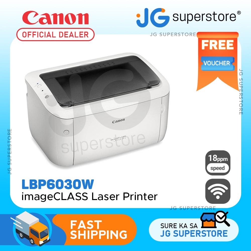 Canon imageCLASS LBP6030W Wireless Monochrome Laser Printer with WPS