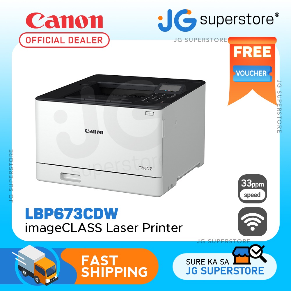 Canon imageCLASS LBP673CDW Wireless Laser Printer with 1200DPI Printing ...