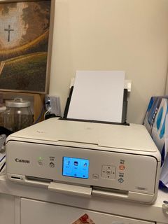 Canon TS5070 白色wifi AirPrint 彩色顯示屏