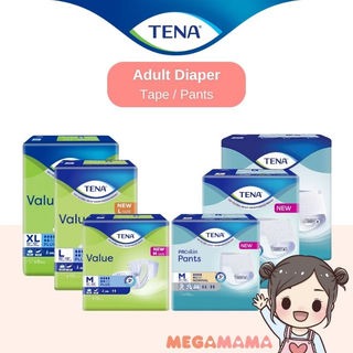 TENA Pants Plus Unisex Adult Diapers