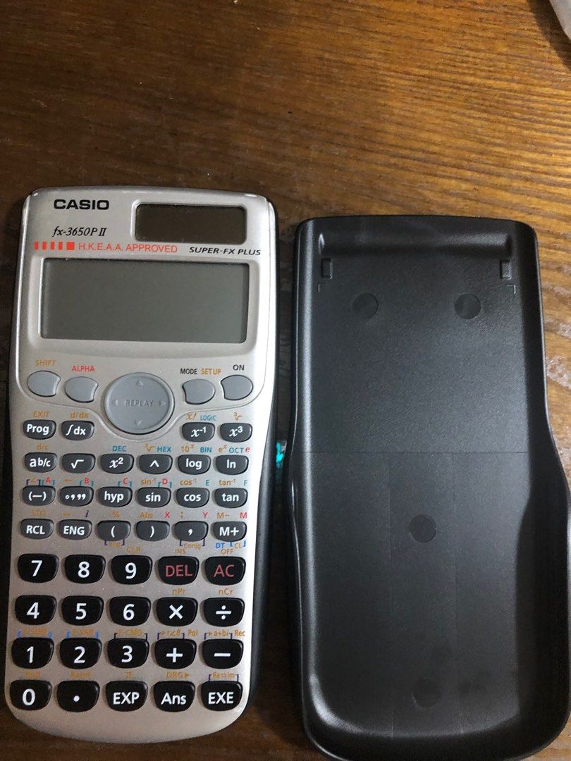 Casio Fx-991de X Classwiz Casio FX-3650P II Programmierbarer Rechner - 279  Funktionen, Solar/Batterie Casio Fx 3650pii Programmierung