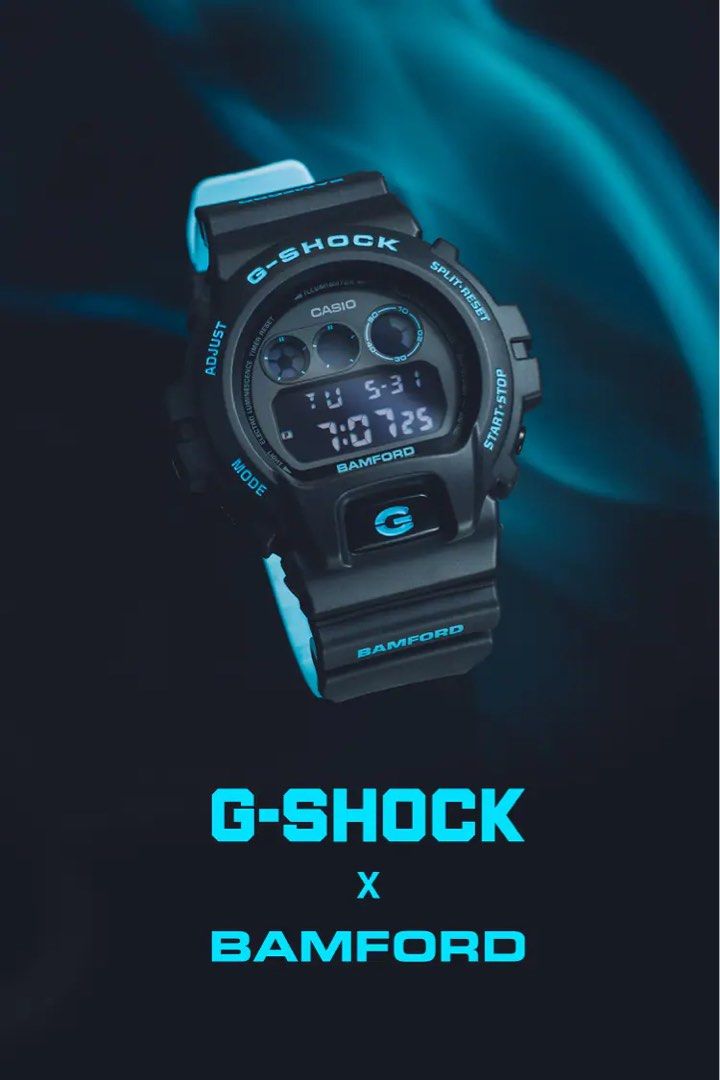 Casio G Shock Bamford Collaboration DW 6900BWD 1 Men s Fashion