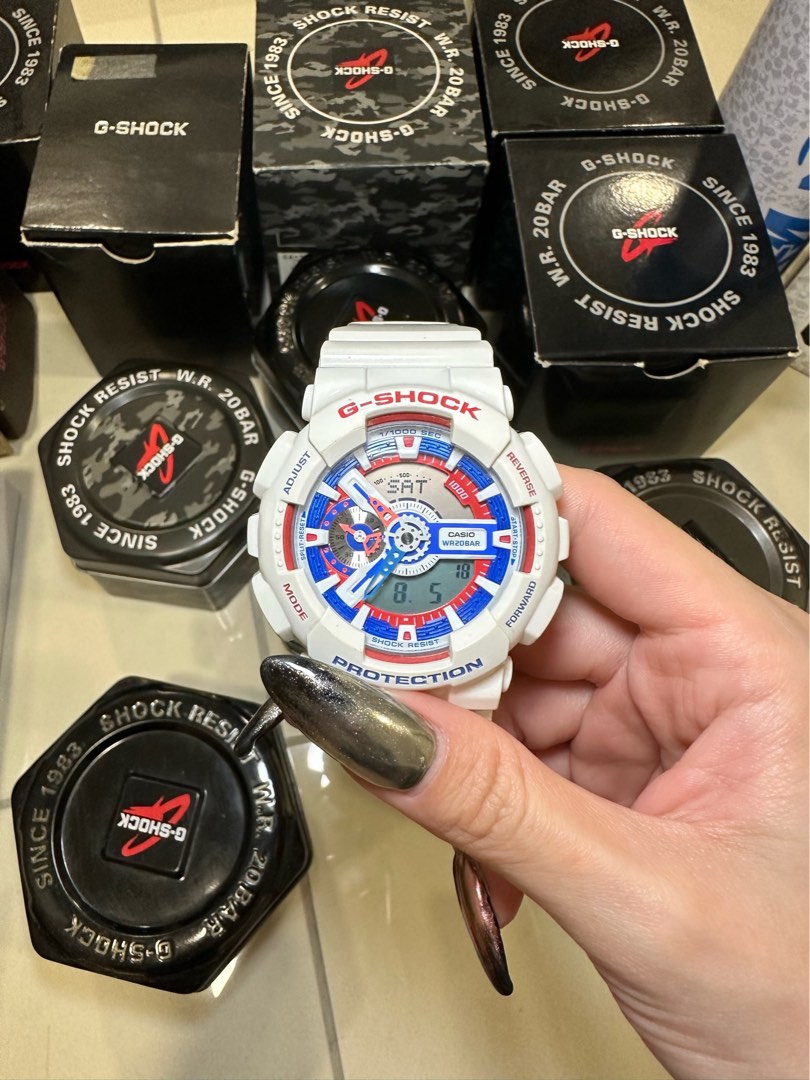 Casio G Shock X Gundam s 40th Anniversary RX 78 2 Gundam GA