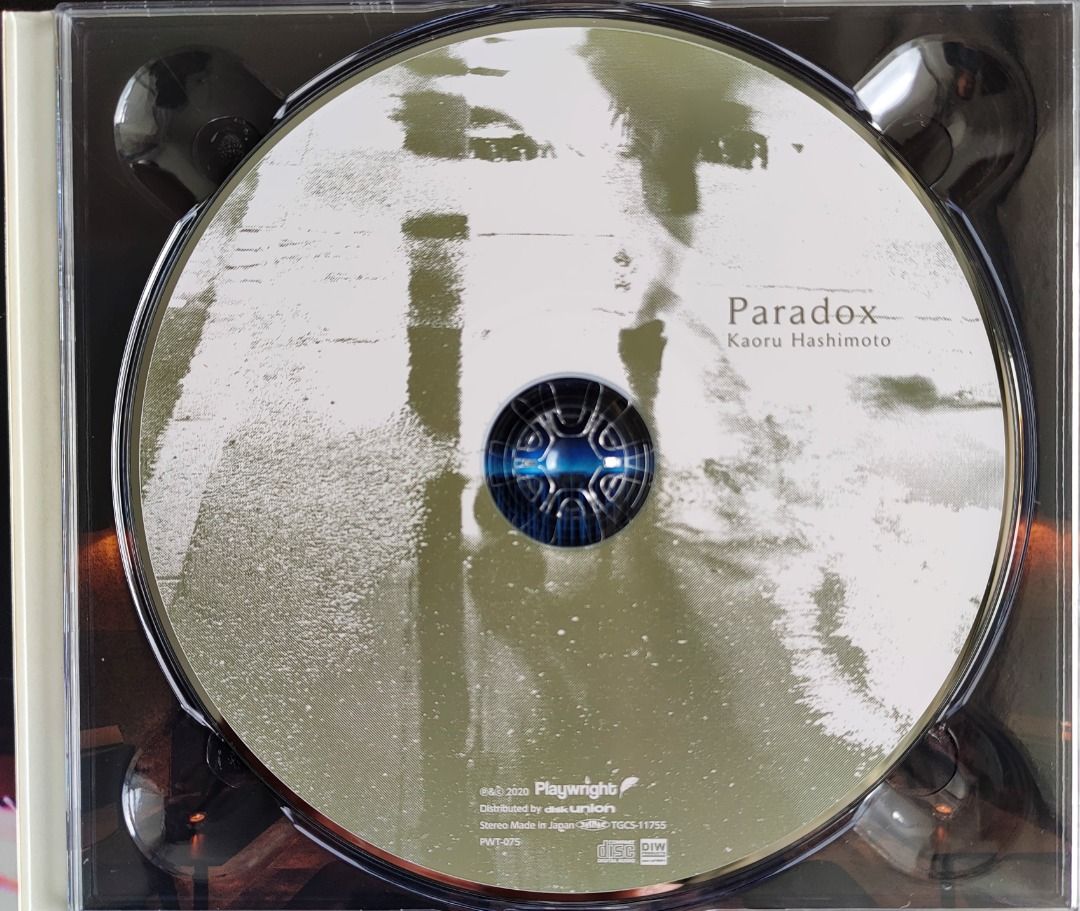CD 1ST PRESS KAORU HASHIMOTO PARADOX WINNER OF SPECIA JURY