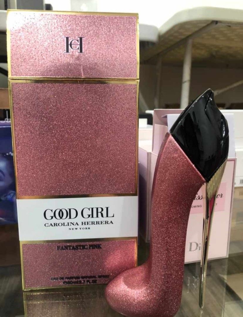 CH Good Girl Fantastic Pink 80ml by CAROLINA HERRERA Original Tester Eropa  (NEW FULL BOX)
