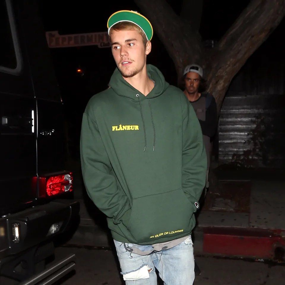 Justin bieber champion hoodie clearance