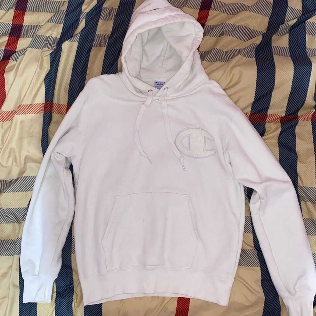Champion hoodie discount white women s