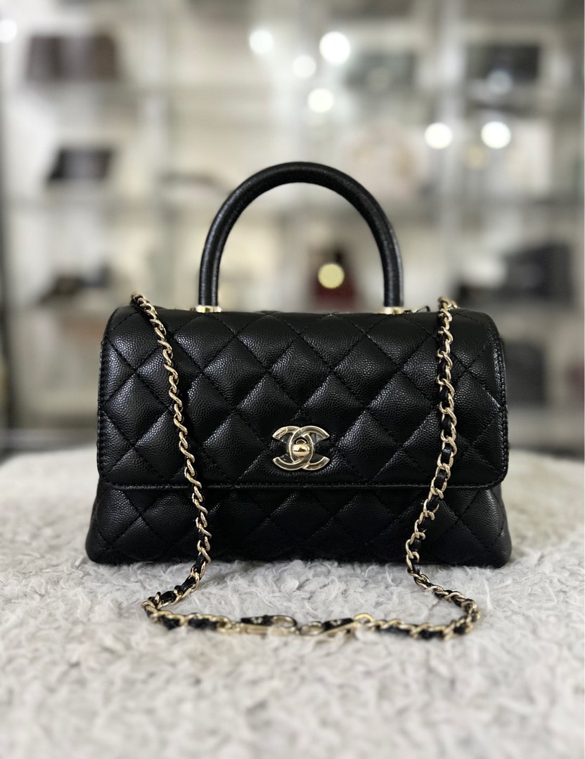 Chanel Coco Handle, Luxury, Bags & Wallets on Carousell