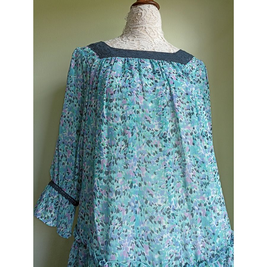 Chiffon deals tunic dress