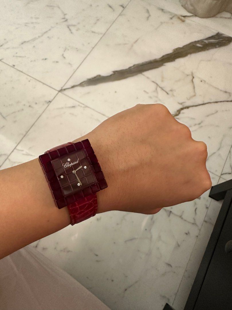 Chopard ice deals cube watch