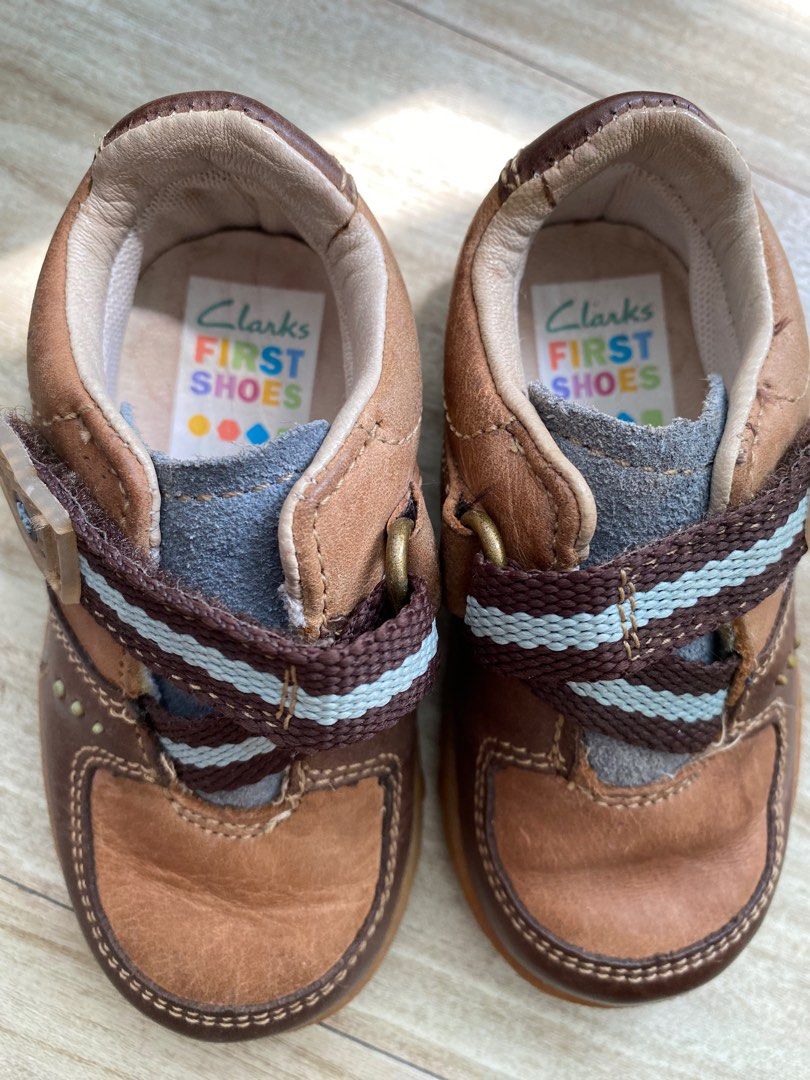 Clarks store first shoes