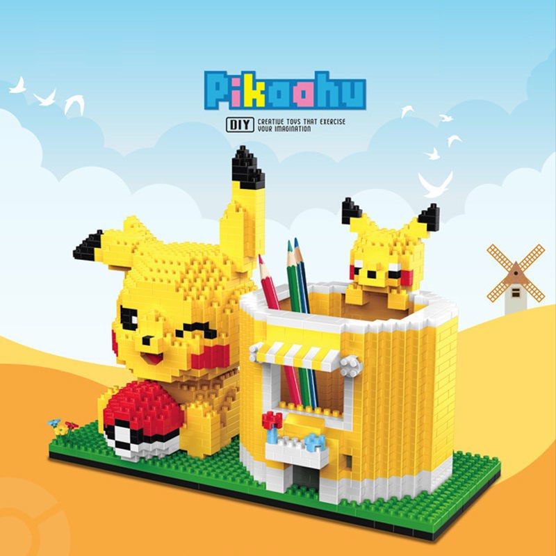 How to Make Pikachu out of Lego 