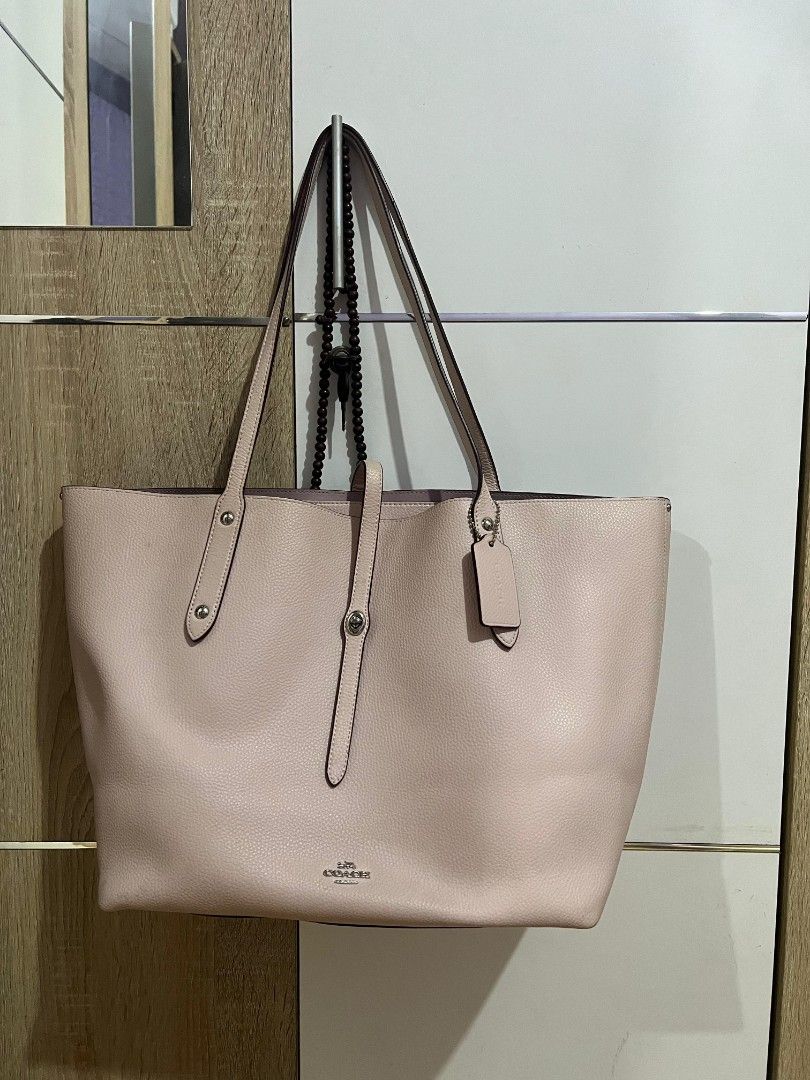 Coach Tote Market Ice Pink