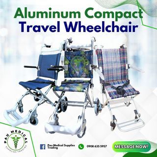 Compact Travel Wheelchair Aluminum