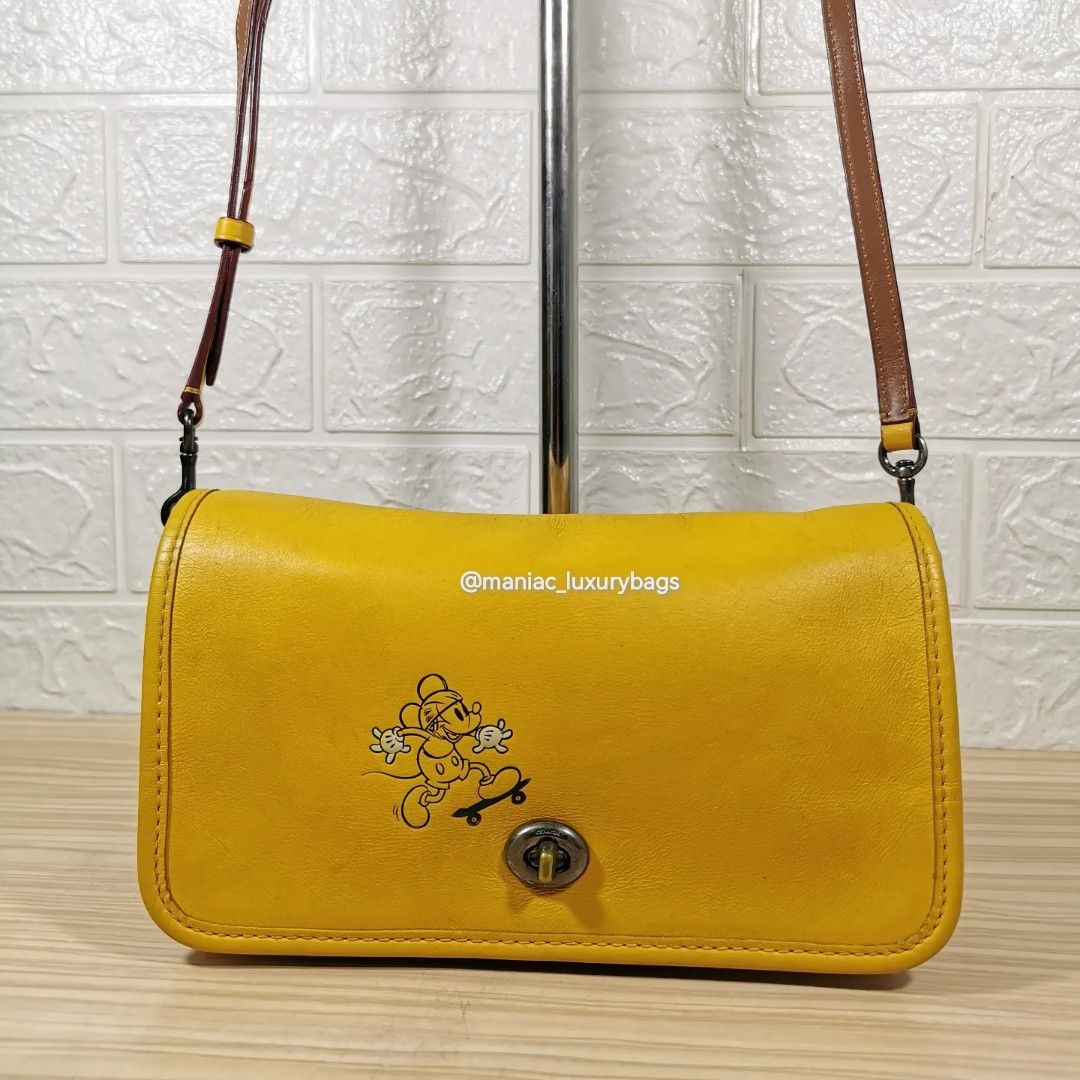 Crossbody COACH x DISNEY Penny Crossbody with Mickey Patches