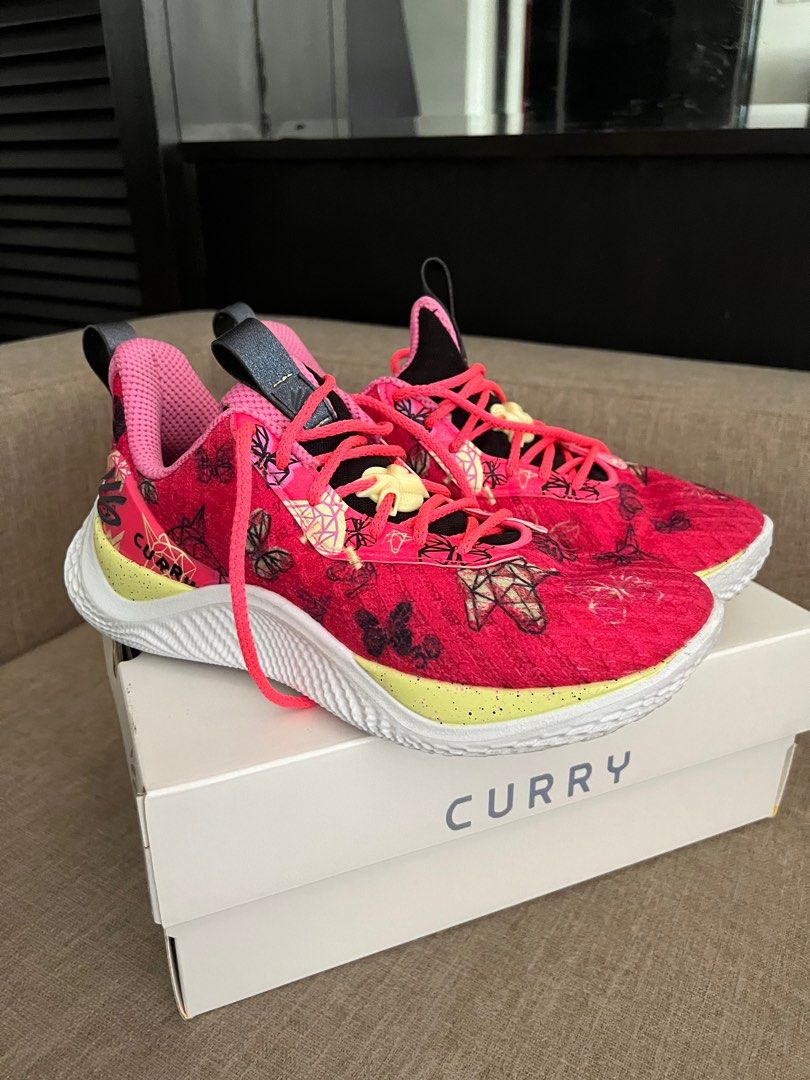 Curry Flow 10 Unicorn and Butterfly Basketball Shoes Men s