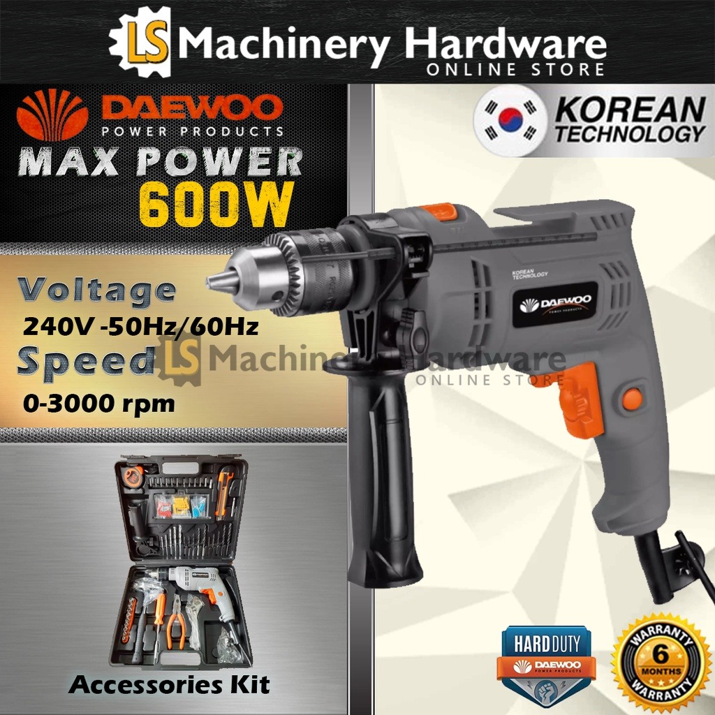 Daewoo impact drill on sale