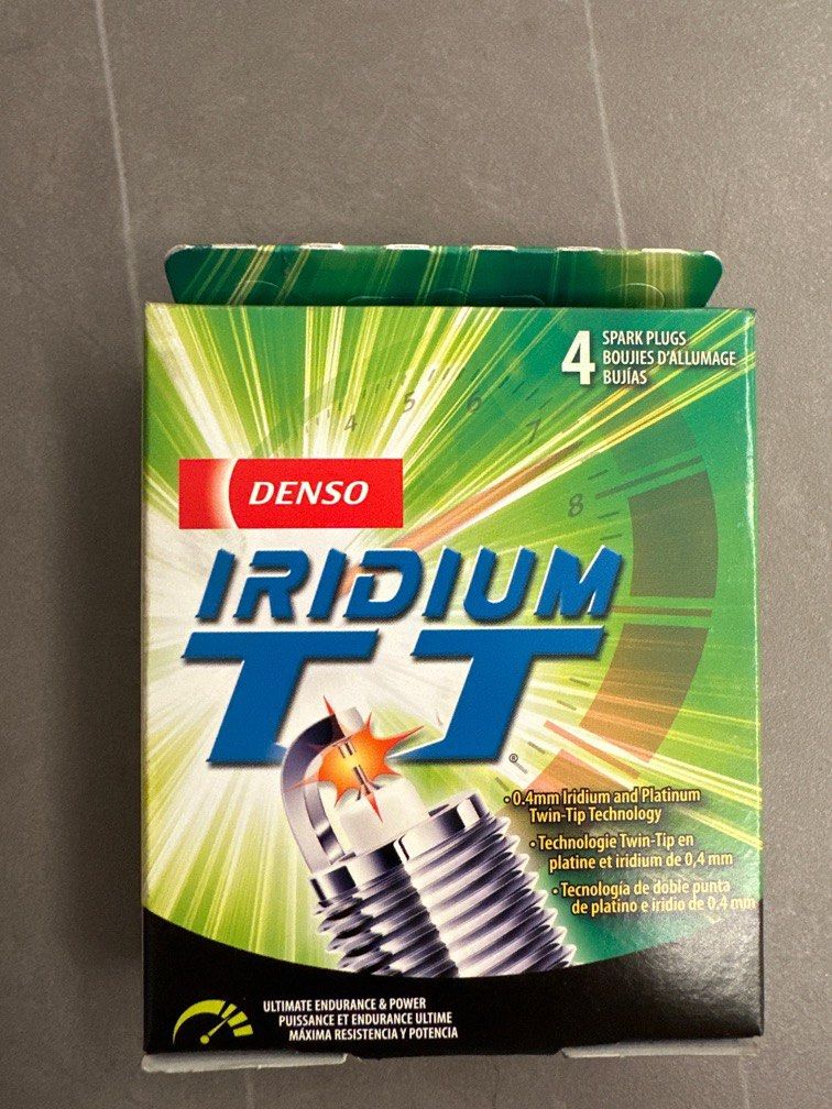 Denso Iridium Spark Plug IK16TT, Car Accessories, Accessories on Carousell