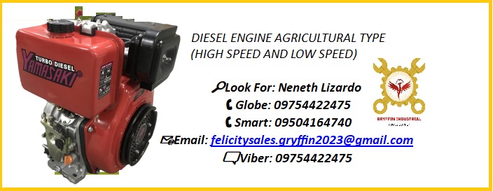 DIESEL ENGINE, AGRICULTURAL TYPE, Commercial & Industrial, Industrial ...