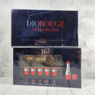 Dior ultra rouge 5pcs lipstick set