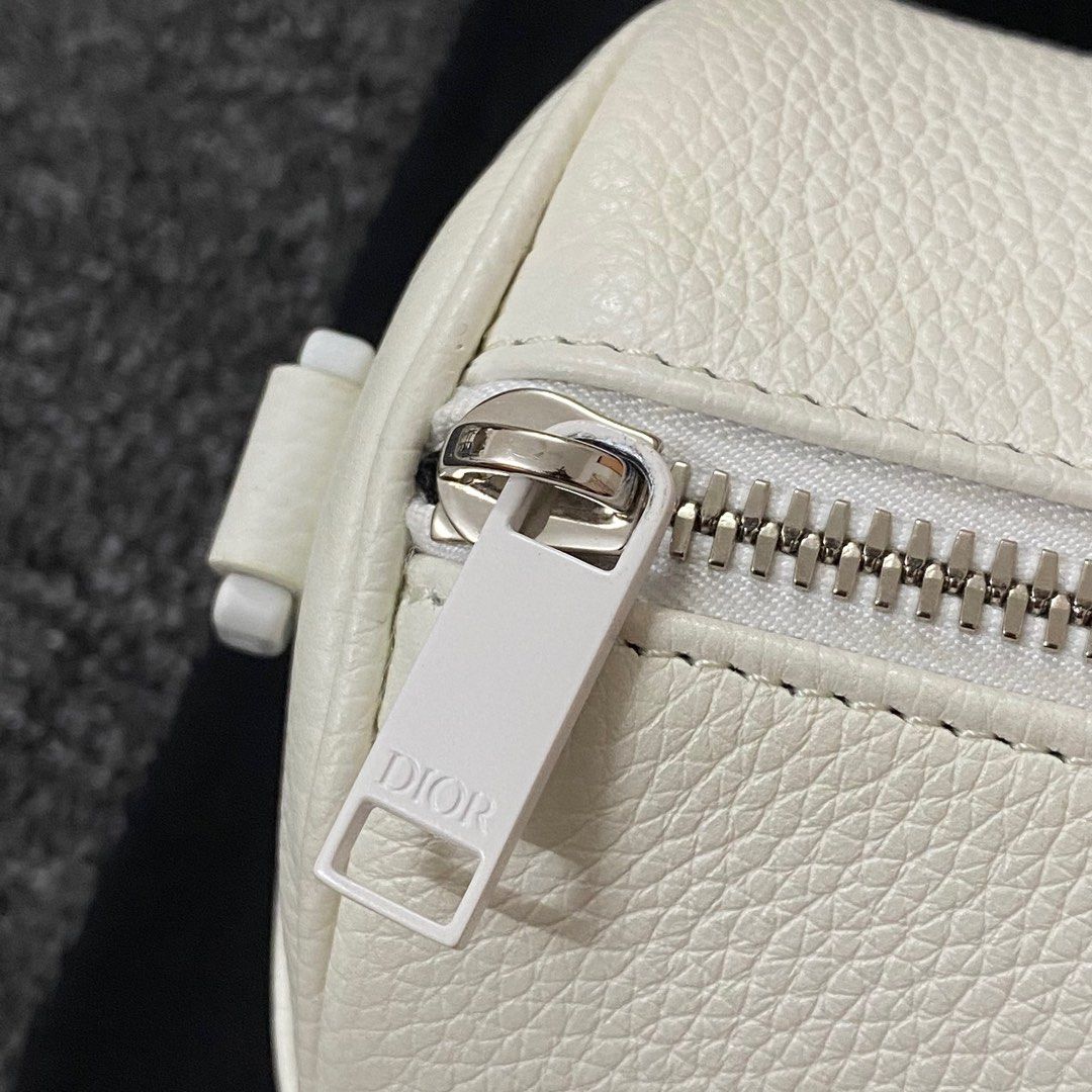 dior daniel arsham double zip crossbody pouch
