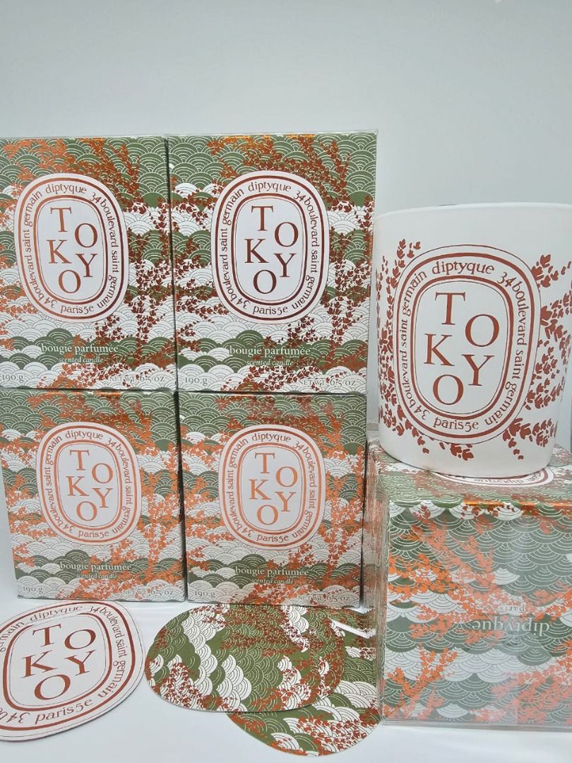 Diptyque Tokyo City Candle Limited Edition 190g/6.5oz Authentic Goods, Furniture & Home Living