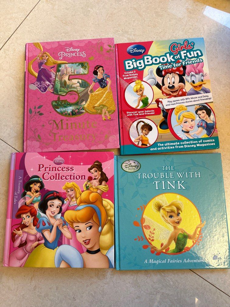 Disney Books, 興趣及遊戲, 書本& 文具, 小朋友書- Carousell