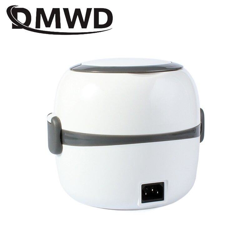 Electric Lunch Box Portable Food Warmer Mini Rice Cooker Food Heater(Double  Layer)