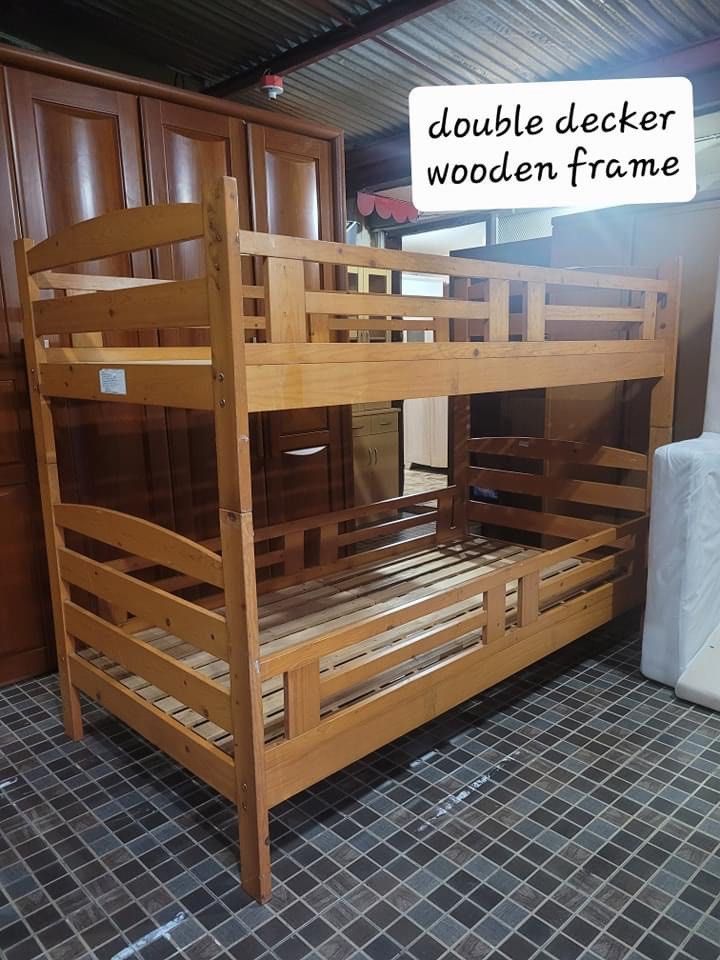 Double deck bedframe Jpan surplus, Furniture & Home Living, Furniture