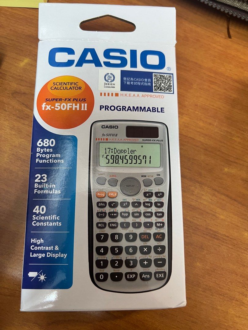 Fx50 calculator hotsell
