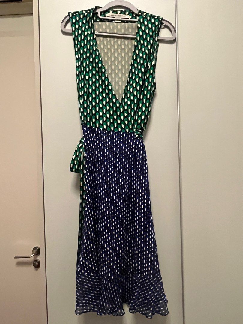 Dvf top bethany dress