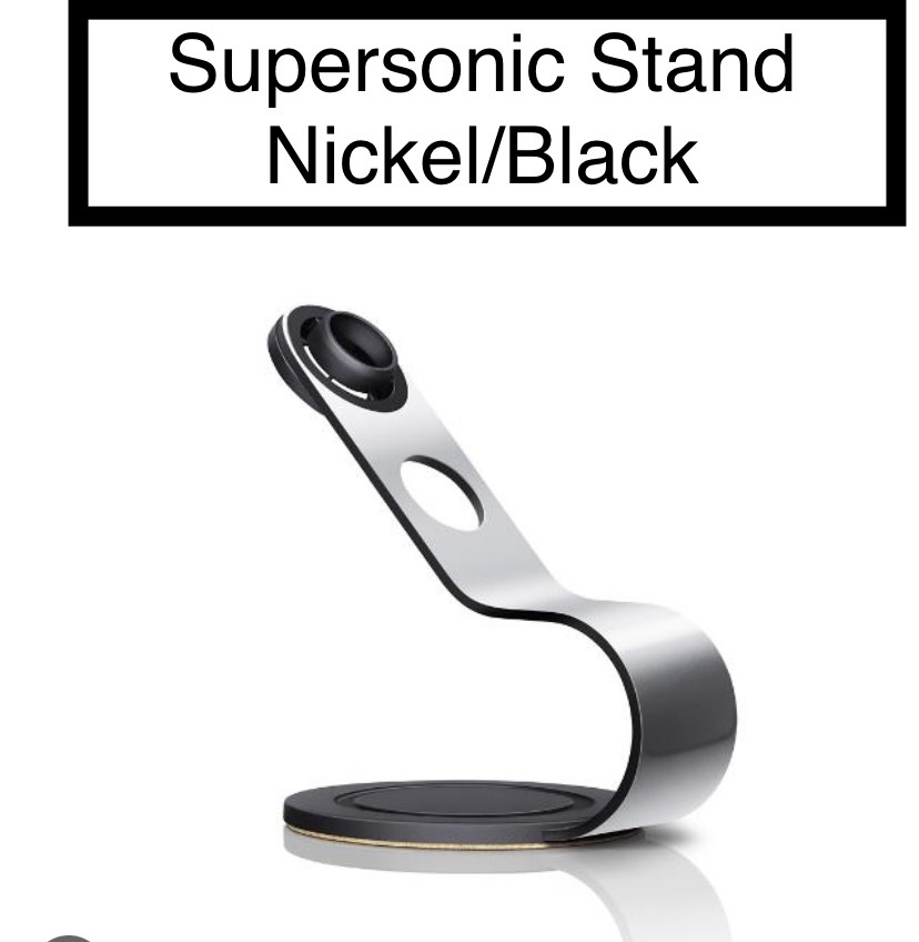 Dyson Supersonic Hair Dryer Stand Nickel Black Beauty Personal