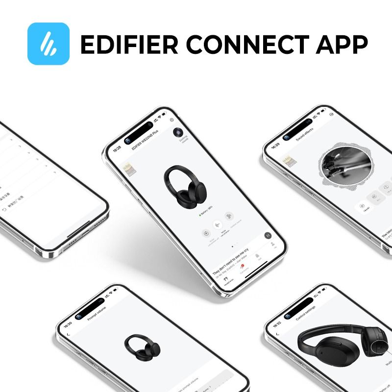 Edifier W820NB/W820NB PLUS Wireless Headphone Bluetooth V5.0 Noise