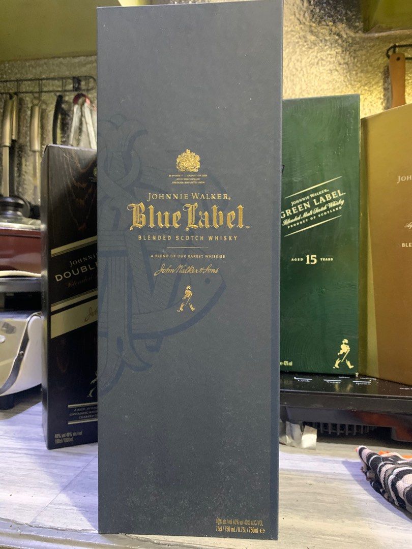Collectible bottles (Category: Beverages) located in Antipolo. Submitted by cebb888 (Listing ID 1254515629, Image 3). Description: 3 liters Jack Daniel’s empty bottles with box at 999 And others double black label with box 399 each , except Blue label 499 ( Used bottles with boxes for collection only.. all in good condition .) .