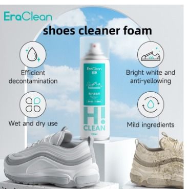 EraClean 260ML shoe cleaner shoes cleaner foam White Shoe Cleaner Cleaning Agent Spray DL1348