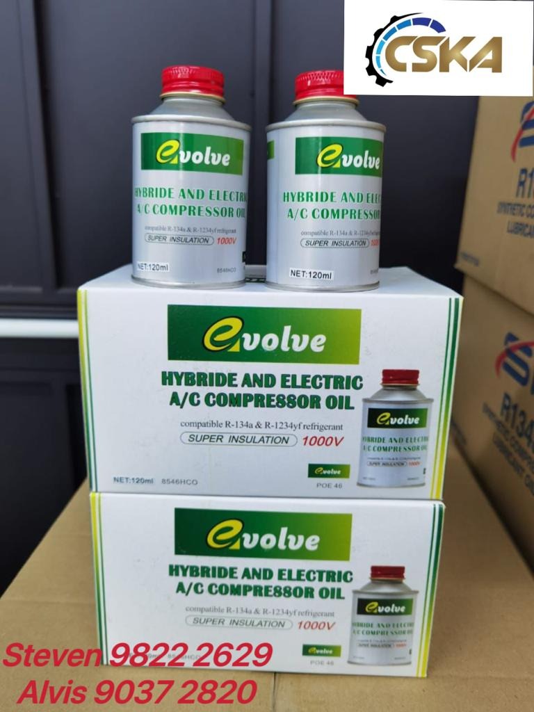Evolve Hybrid & Electric Air Con Compressor Oil, Car Accessories, Car