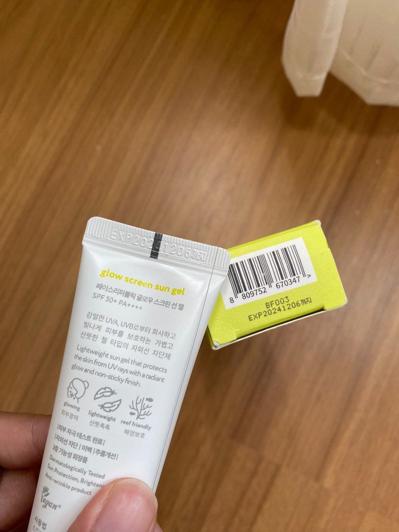 Face Republic Glow Screen Sun Gel SPF50+ PA++++ (40ml) sunscreen