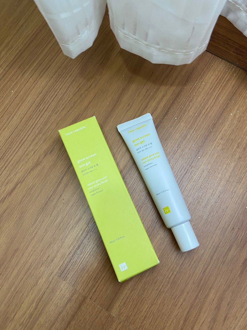 Face Republic Glow Screen Sun Gel SPF50+ PA++++ (40ml) sunscreen