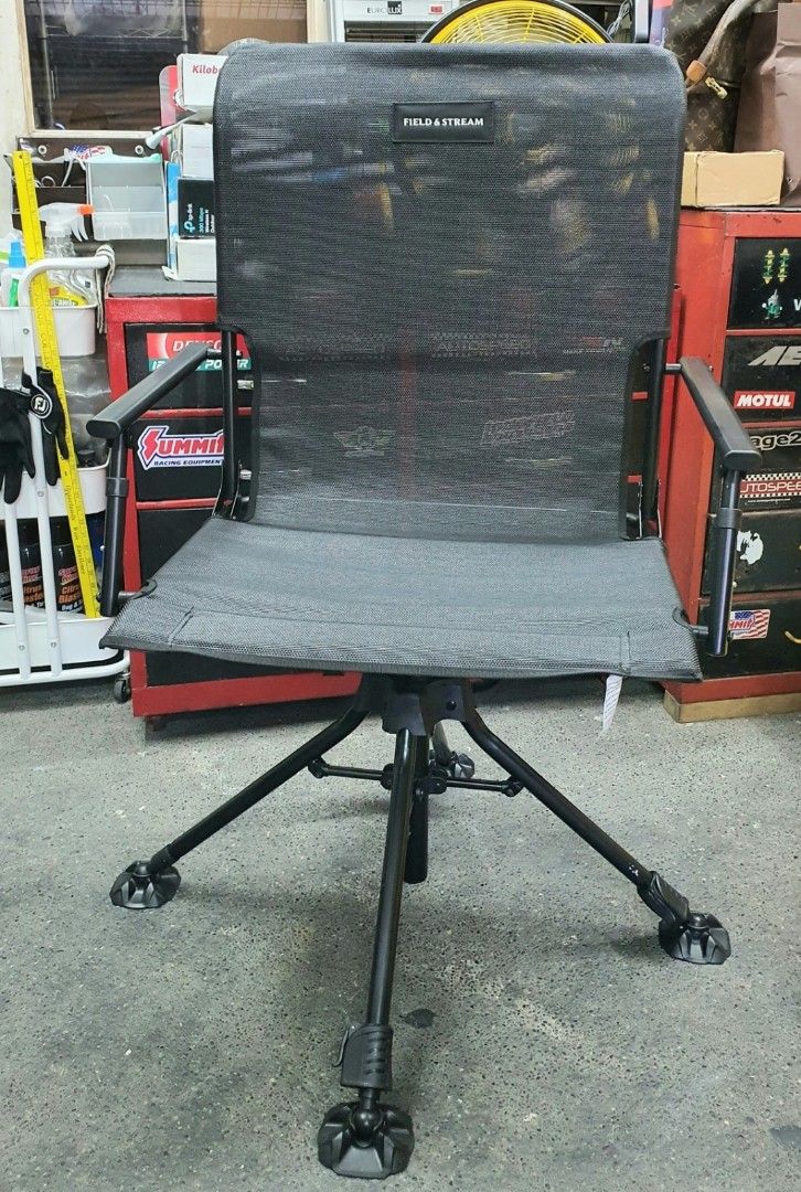 Field Stream 360 Degree Silent Swivel Blind Hunting Chair