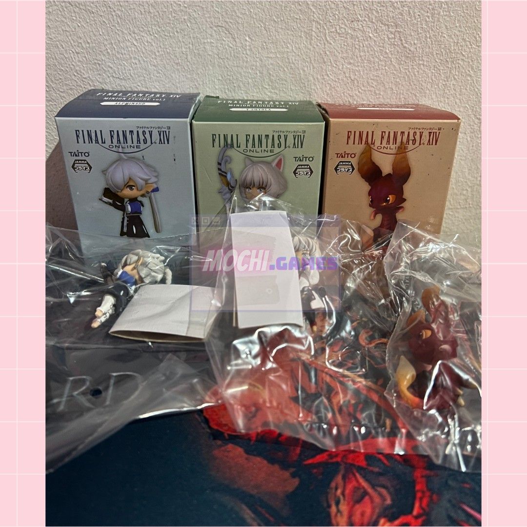 Final Fantasy XIV Minion Figure Volume 1 Set Alphinaud, Y