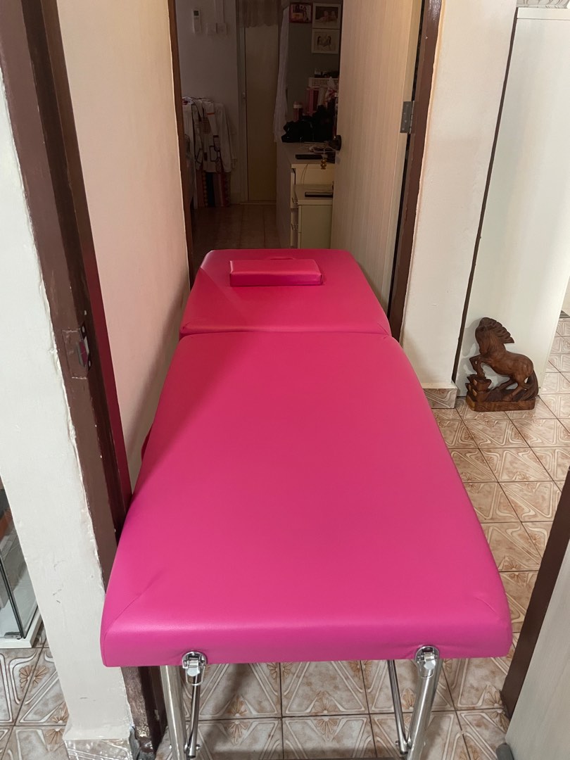 Foldable Massage & Therapy Bed, Furniture & Home Living, Furniture, Other Home Furniture on