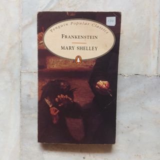 Frankenstein by Mary Shelley paperback