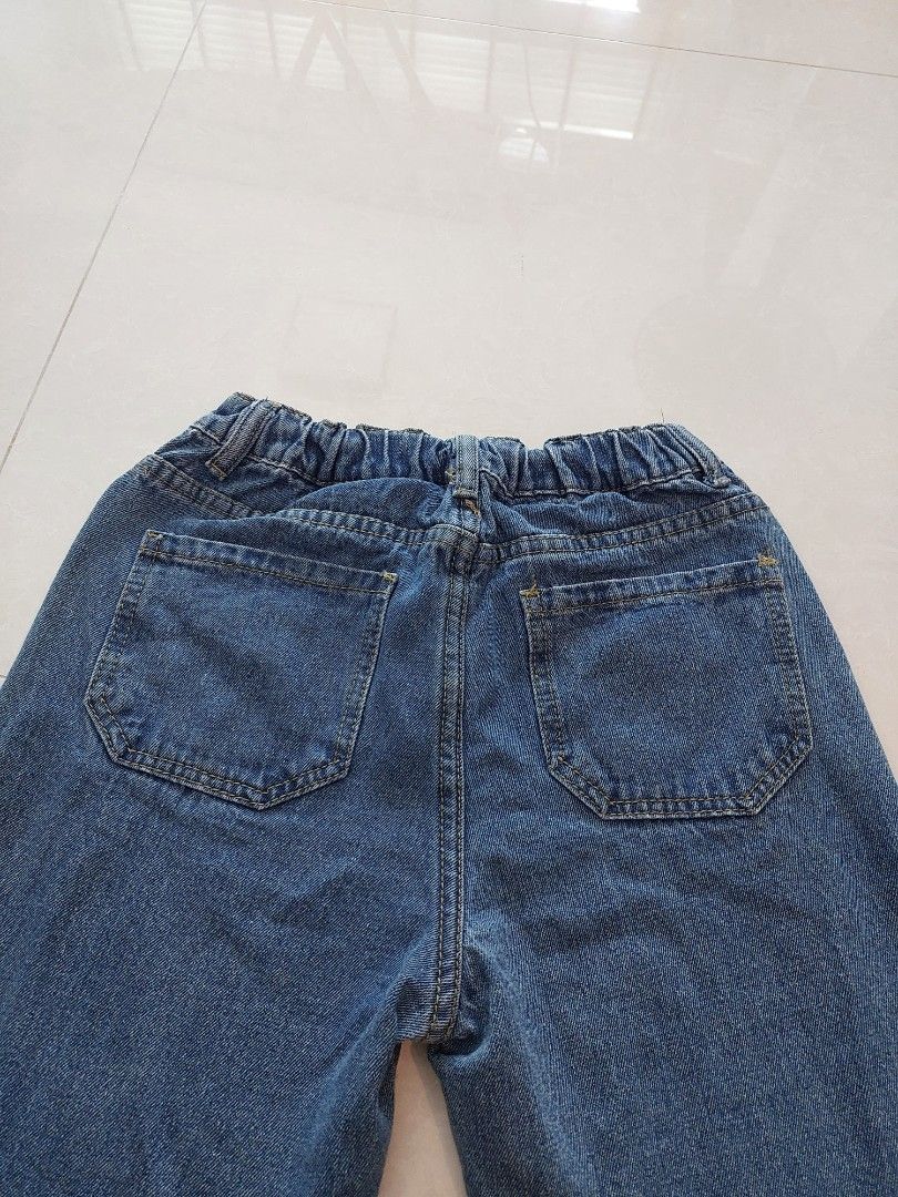 Denim Culottes High waist - Denim blue - Ladies | H&M US