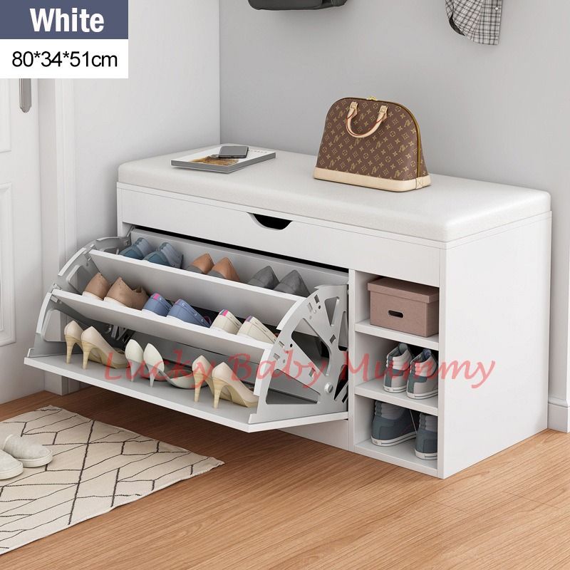 White shoe bench shop