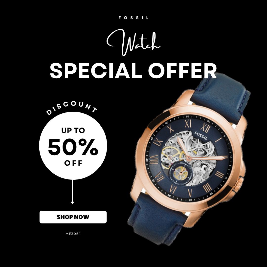 Jam sale automatic fossil