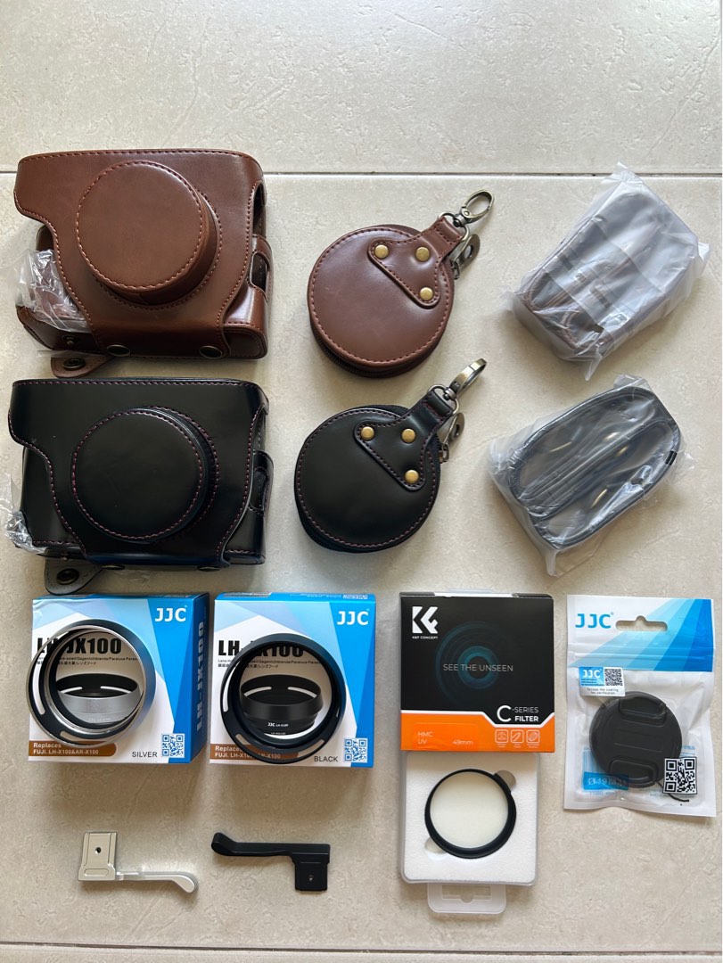 Fujifilm X100V case, Lens hood, filter & cap, Photography, Photography
