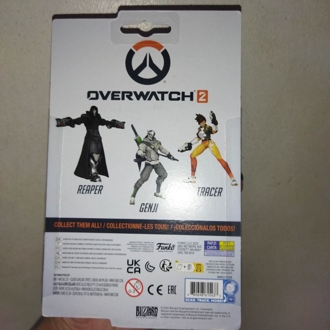 Funko 4 Inch 1:18 Scale Figures Tracer Reaper Genji - Figs-o-Figs ...