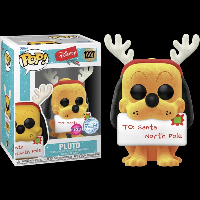 Funko Pop! Disney: Holiday - Pluto Flocked #1227