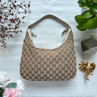 Gucci Canvas Charmy Shoulder Bag (Medium)