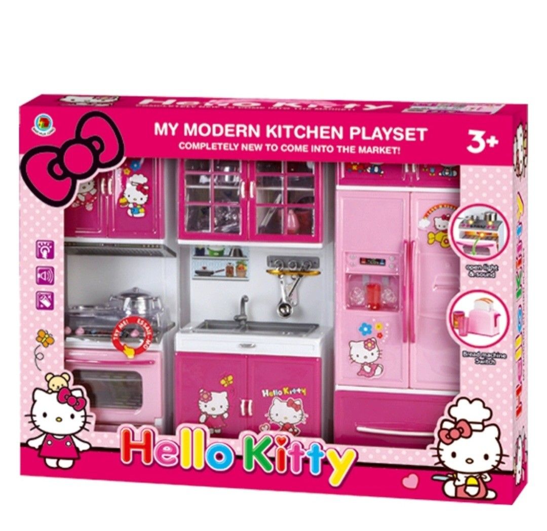 My modern kitchen playset hello top kitty